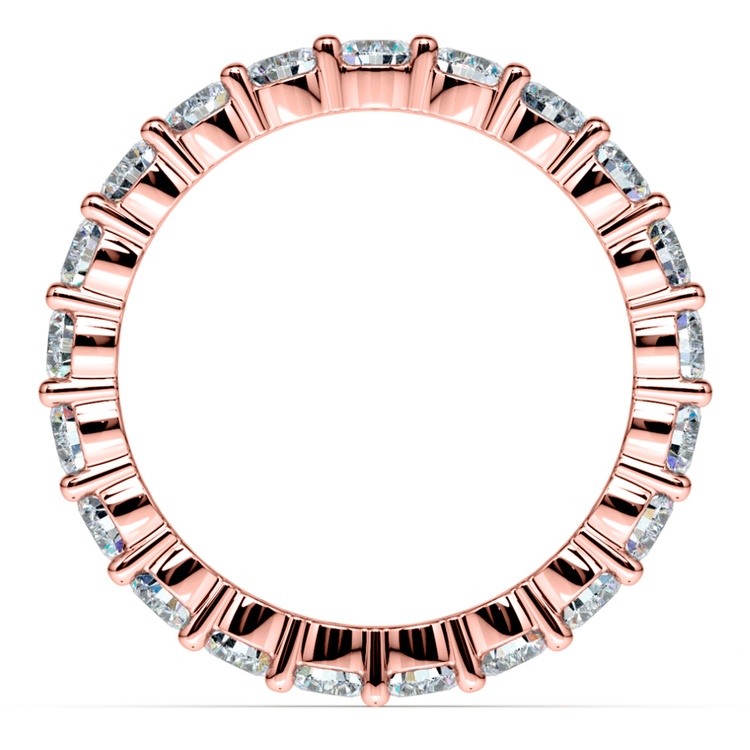 Diamond Eternity Ring in Rose Gold (2 ctw)