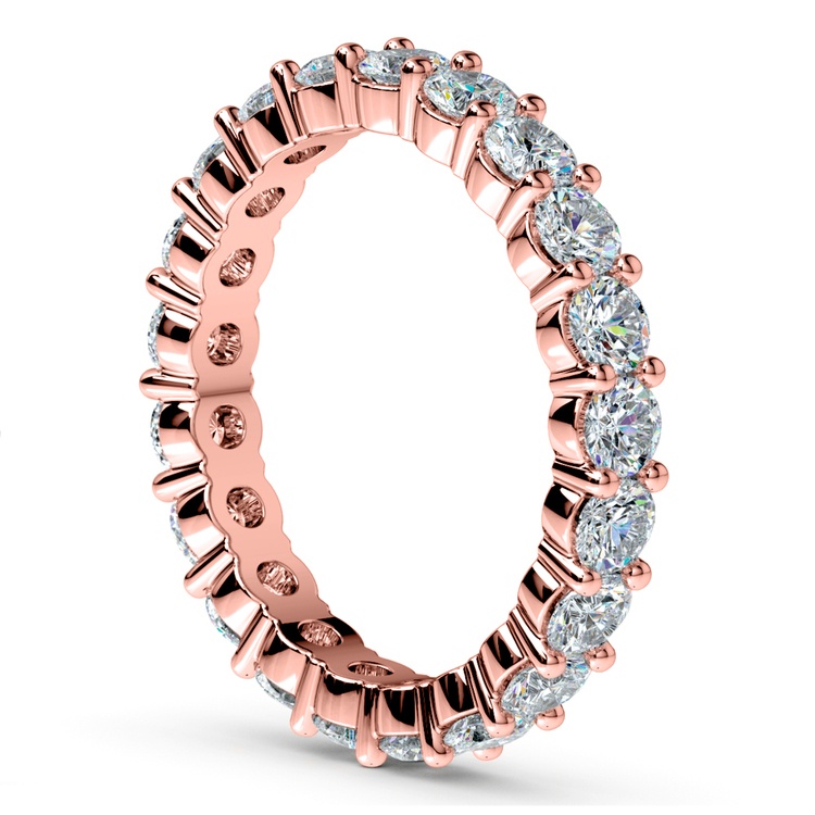 Diamond Eternity Ring in Rose Gold (2 ctw)