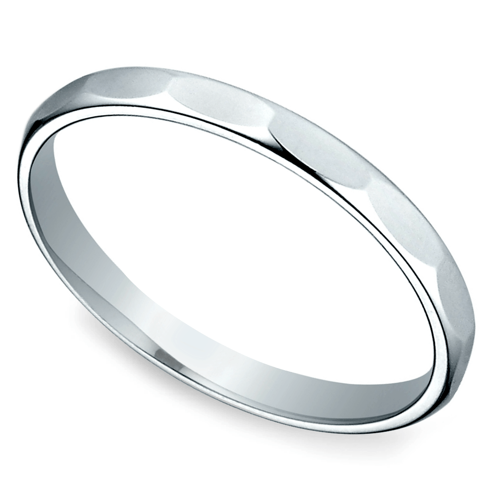 Goldsmiths 4mm Slight Court Standard Wedding Ring In 9 Carat White Gold -  Ring Size H | Goldsmiths
