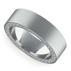 wedding rings with diamonds for men