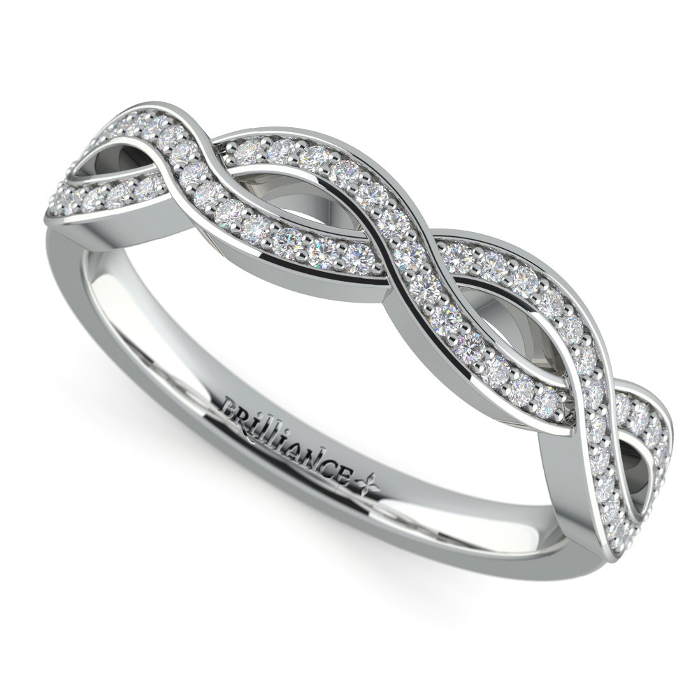 Infinity Twist Diamond Wedding Ring Platinum 1 ?cache=1658708419