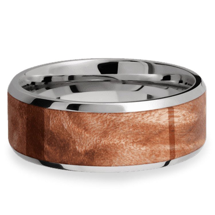 Jupiter---Titanium-&-Wood-Mens-Wedding-Band