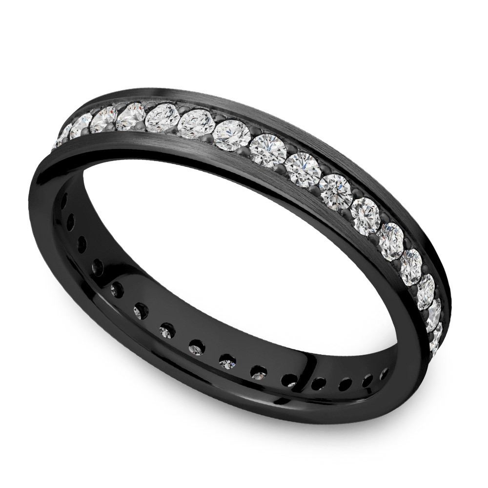 mens-black-wedding-band-set-with-round-diamonds