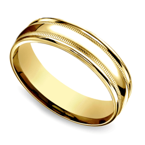 Affordable Yellow Gold Men S Wedding Rings