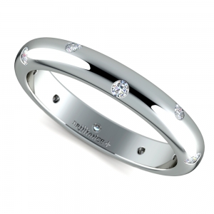 Wedding rings platinum diamonds